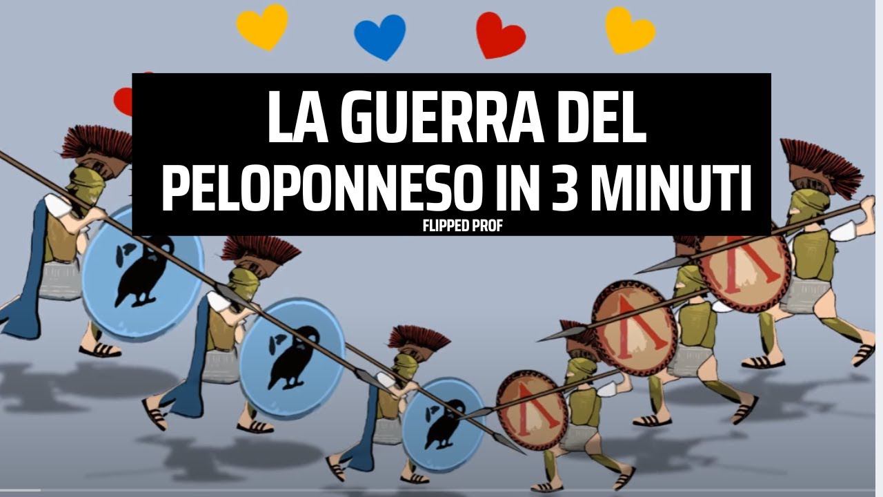 La Guerra del Peloponneso in 3 minuti