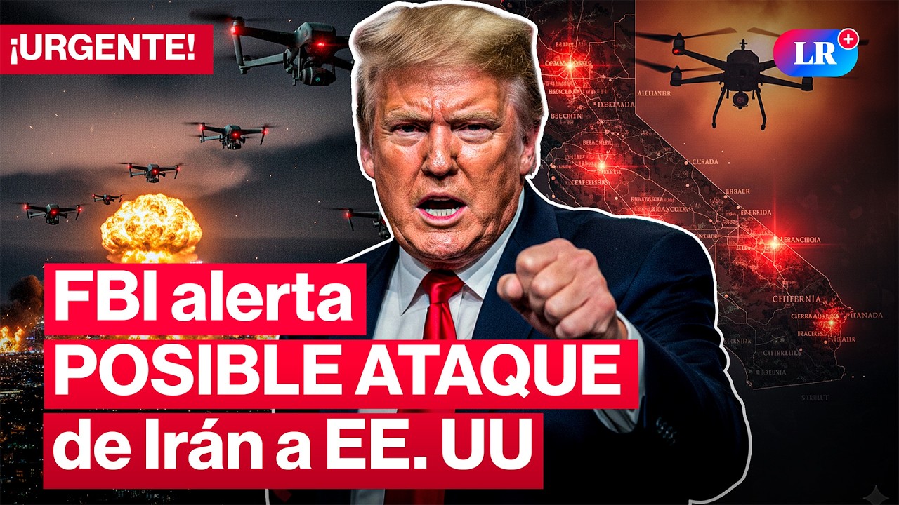🚨 AMENAZA de IRÁN en EE. UU.: el FBI advierte POSIBLE ATAQUE con drones en California | #LR