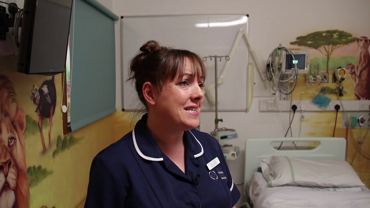 Plant Ysbyty Glan Clwyd ward arian / Glan Clwyd Children's Ward Silver