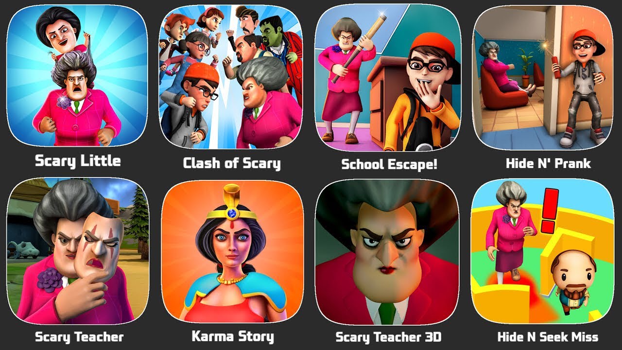 ChildGames Scary babyHelp The Tricky PuzzleDOP 5Scary teacher Game