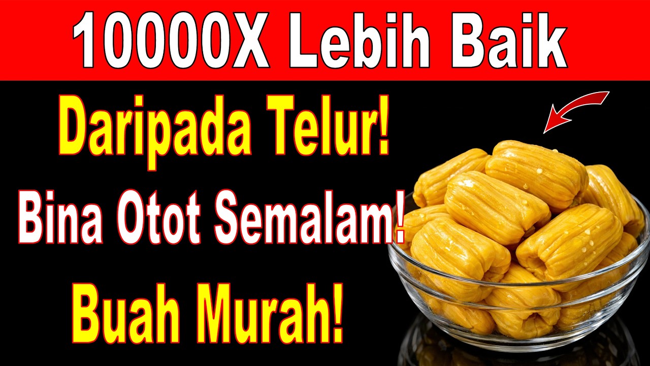 Bina Otot Selepas 75: 5 Buah Tinggi Protein Lebih Berkesan Daripada Telur Setiap Hari
