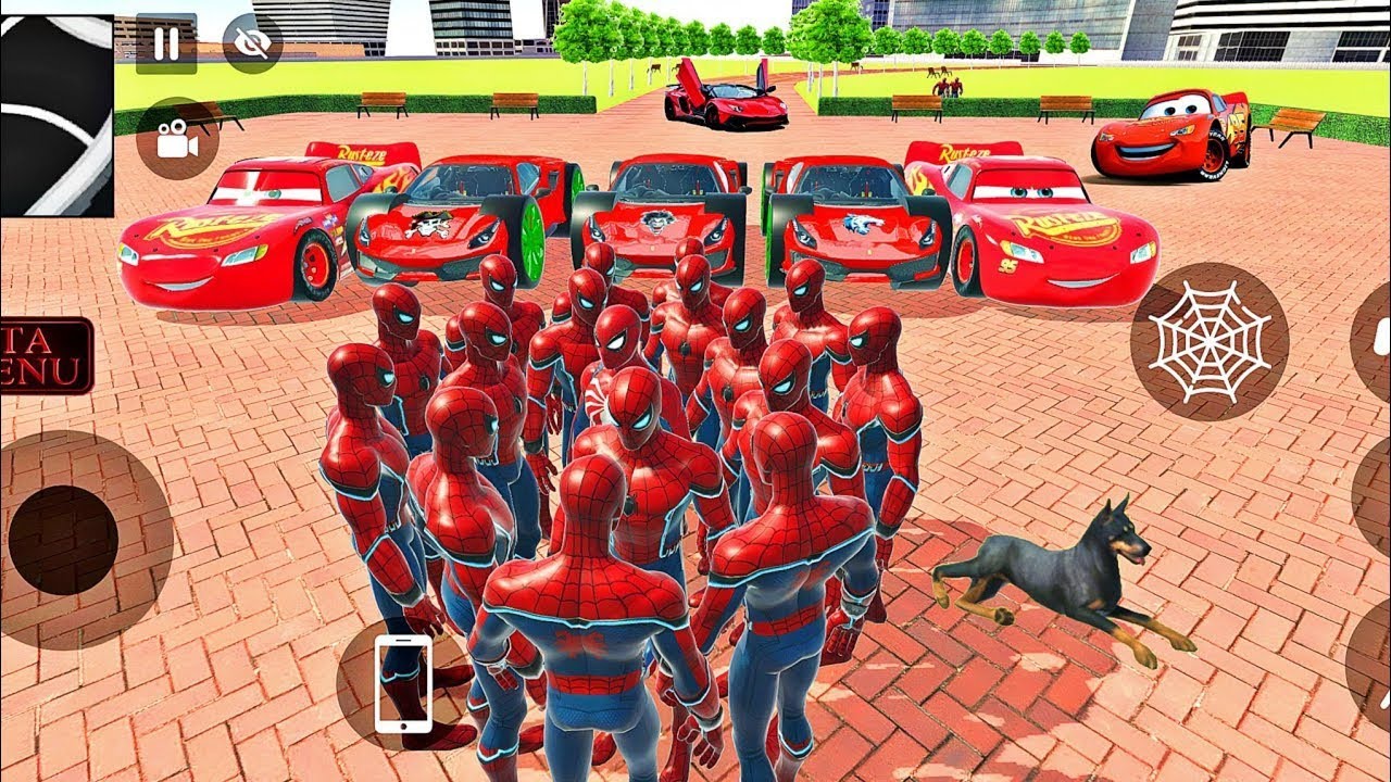 SPIDERMAN CLONE ARMY 😨 ये क्या हो गया! | Indian Theft Auto Simulator l HulkBadmashGamer 