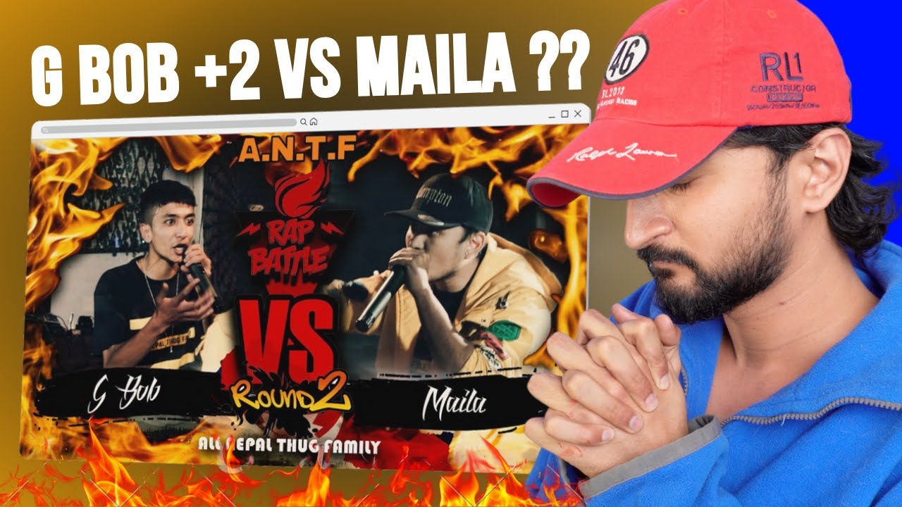 A.N.T.F RAP BATTLE | G Bob vs Maila | NepKinga, KaviG, RollerX1466, MaheshDong | Ujjwal Reaction