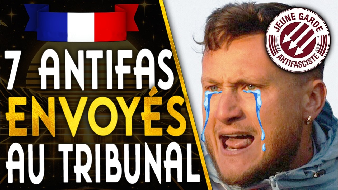 🇫🇷QUENTIN - 7 ANTIFAS ENVOYÉS AU TRIBUNAL POUR HOMSSIDE VOLONTAIRE