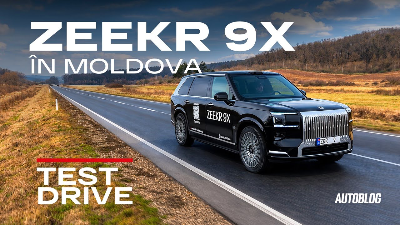 ZEEKR 9X în Moldova: Am condus gigantul chinez care face lumea să se întoarcă după el / AutoBlog.MD