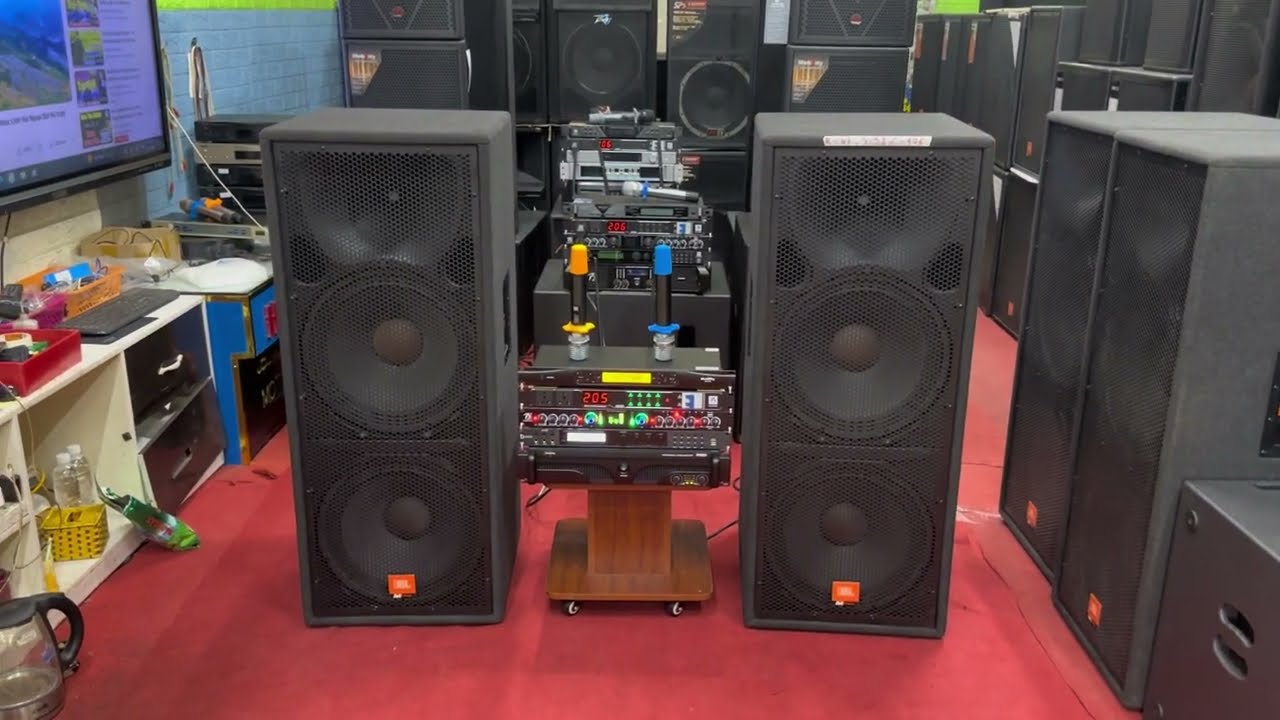 Loa JBL MP 225. Full đôi 40 rẻ hơn loa tàu, chất âm đỉnh cao