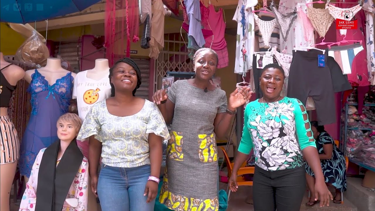 Watch This For Everything About Night Wears In Ghana (A's And Eve's Lingerie in ADUM-KUMASI)