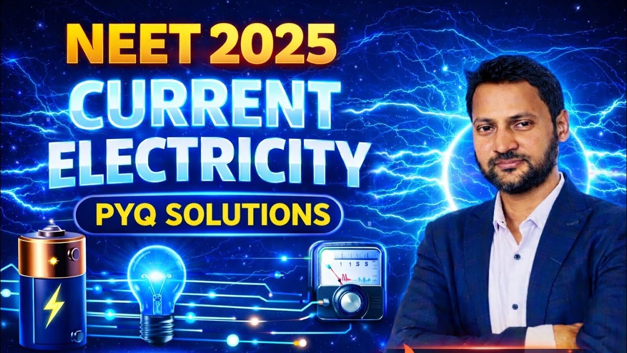 Current Electricity PYQs 🔥 NEET 2025 Physics | Most Expected Questions