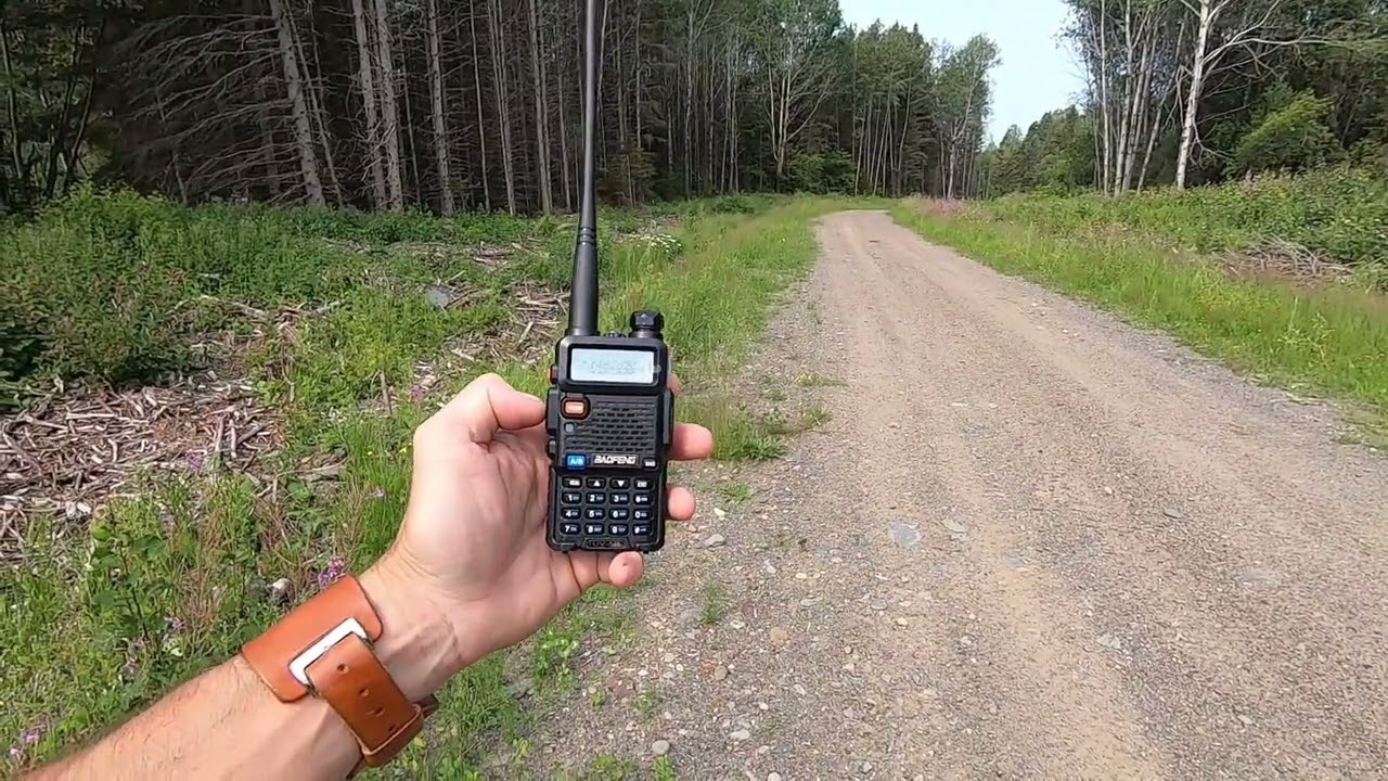 Another distance test Baofeng UV5R on 2m and 70cms