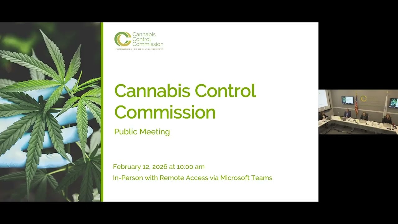 Cannabis Control Commission Public Meeting | February 12, 2026