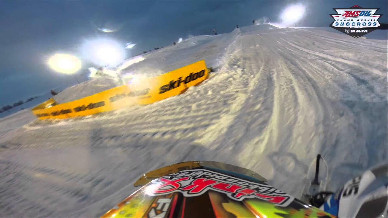 Justin Broberg #168 Polaris GoPro | AMSOIL Championship Snocross