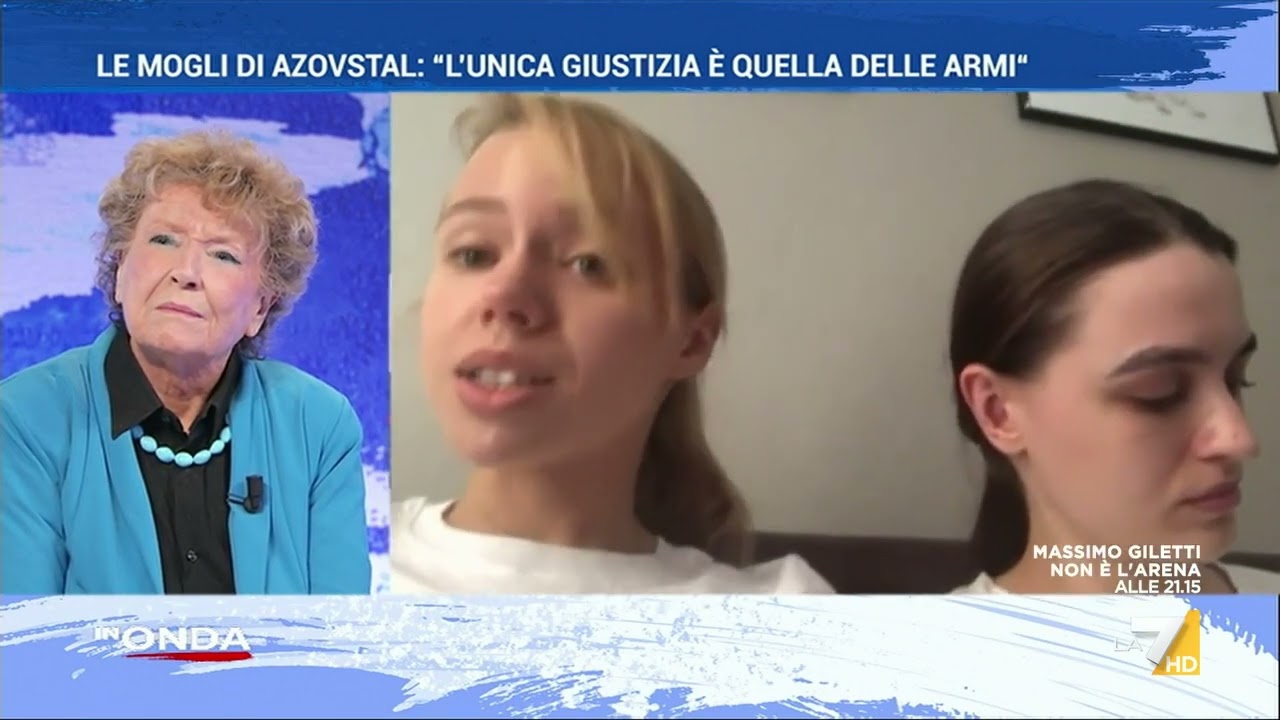 Le mogli dei militari Azov: 