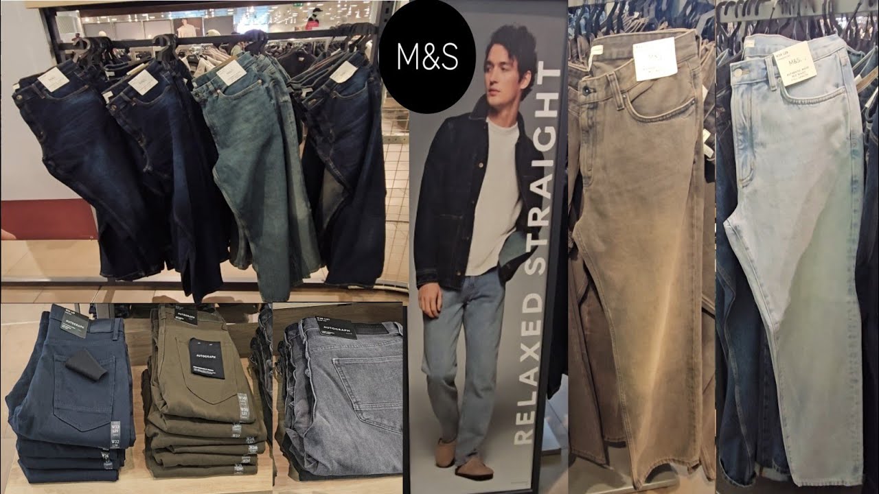 M&S Men's New In | M&S - Men's Jeans Collection | NEW ARRIVALS 2026