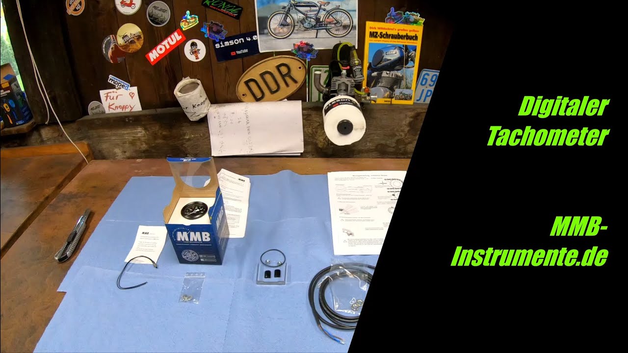 Umbau auf digitaler Tacho || MMB || Elektronischer Tachometer