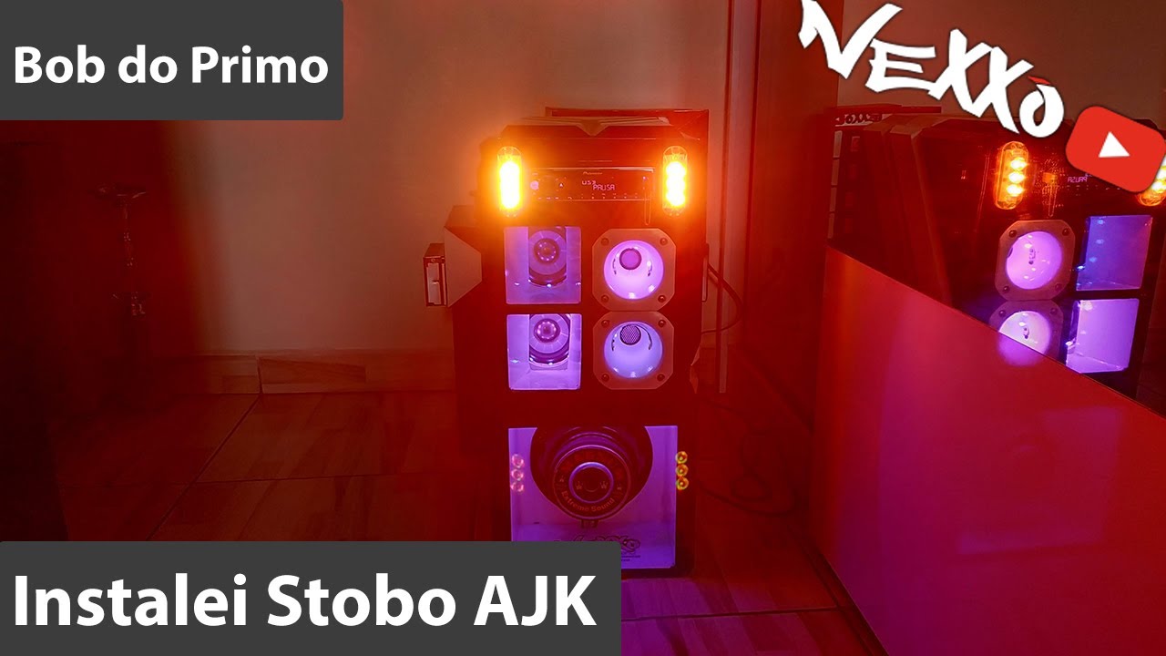 Instalei Strobo AJK na Caixa Bob do Primo