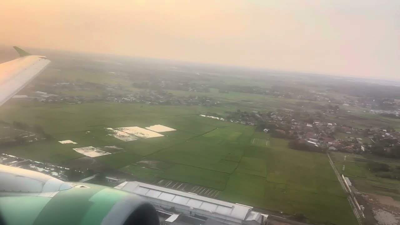 CITILINK Airbus A320-200 Landing at Jakarta Soekarno-Hatta International Airport 🇮🇩 (CGK)