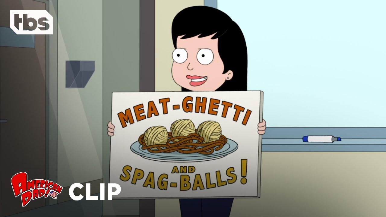 American Dad: Meat-Ghetti and Spag-Balls (Clip) | TBS