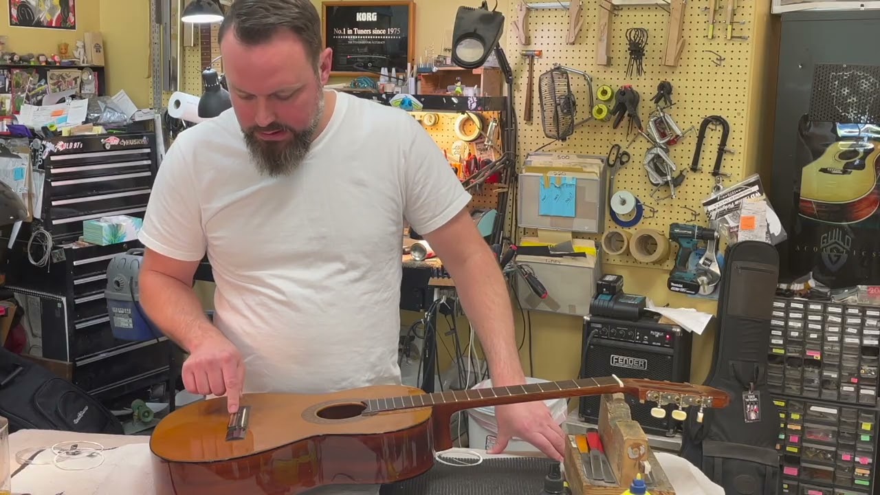 How to Restring a Classical Guitar the Pro Way (Southeast Guitar Repair Method)