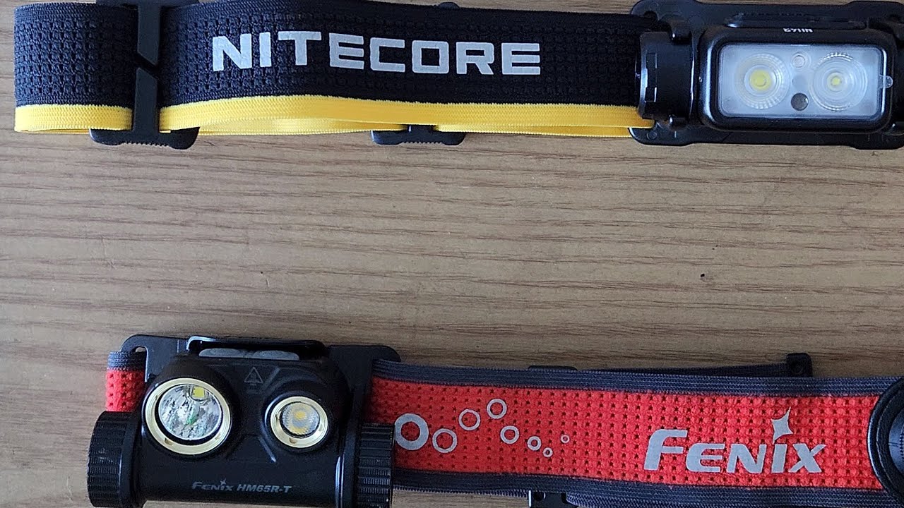 Nitecore NU43 vs Fenix HM65R-T quick comparison
