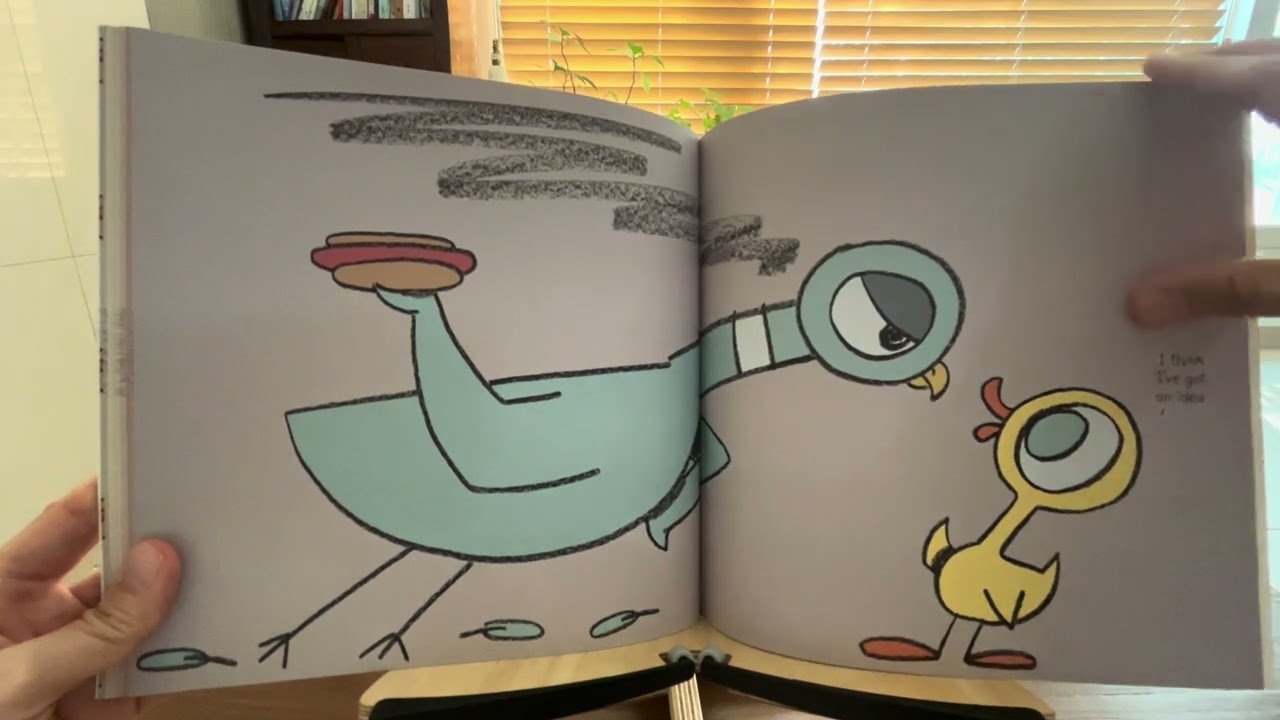 The Pigeon Finds a Hotdog