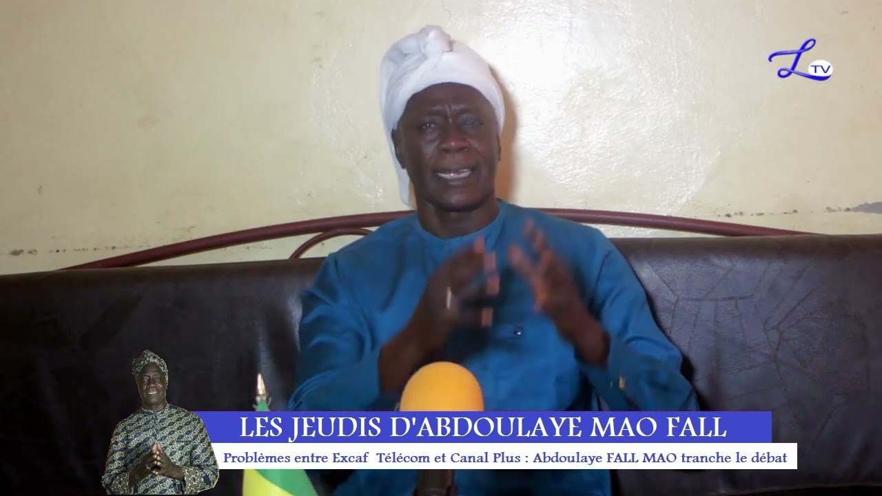 Probl&egrave;mes entre Excaf T&eacute;l&eacute;com et Canal Plus: Abdoulaye FALL MAO tranche le d&eacute;bat