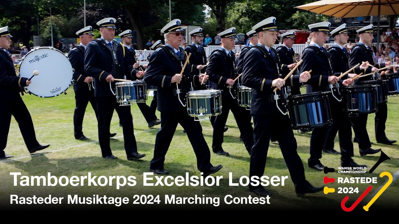 Marschwertung Tamboerkorps Excelsior Losser - WAMSB Marching Contest - Rasteder Musiktage 2024
