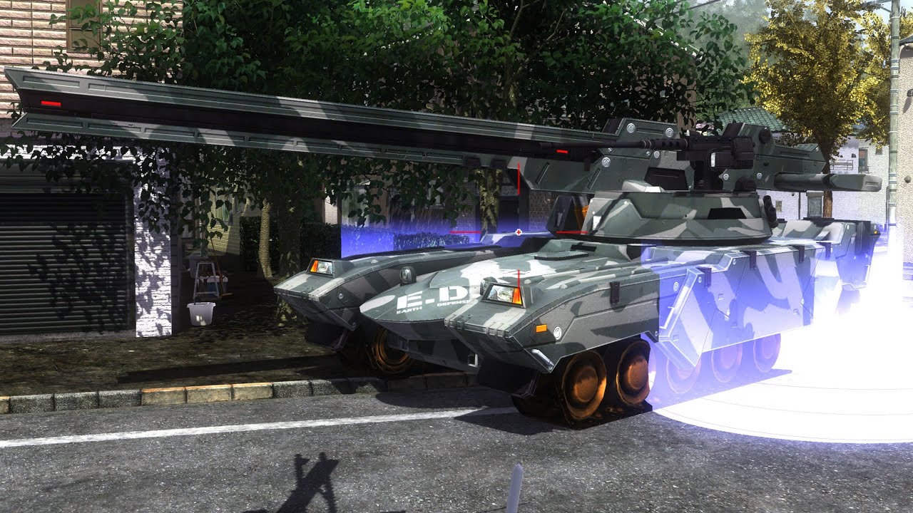 Epsilon Armored Blast Railgun E | Earth Defense Force 4.1 | PURE SOUND | 4K