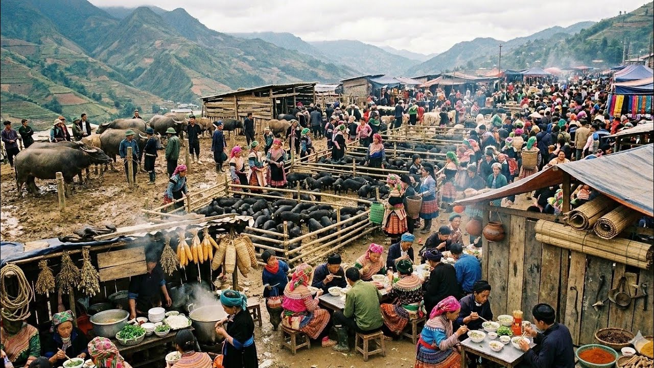 What Is Sold at One of the Most Remote Markets in Northern Vietnam? You’ll Find Out in This Video
