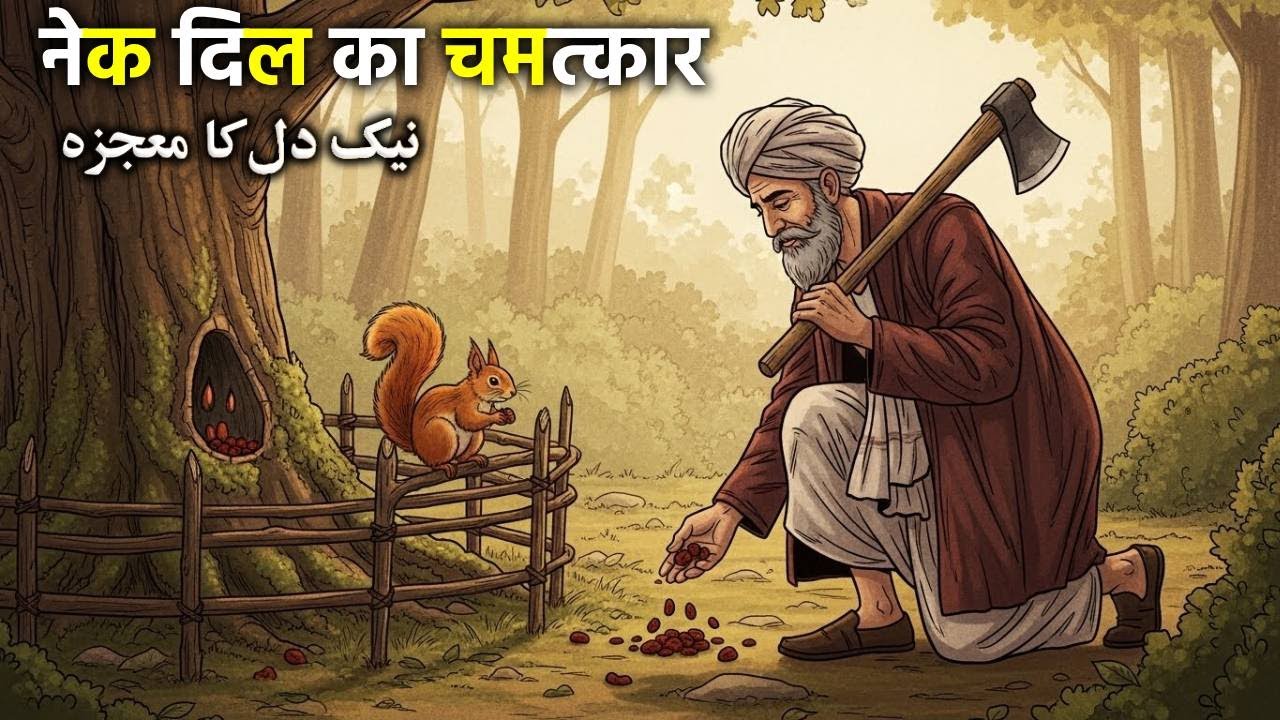 Nek Lakdahre ka Inaam | नेक लकड़हारे का इनाम | Urdu Islamic Kahani | Qadeem Qisse