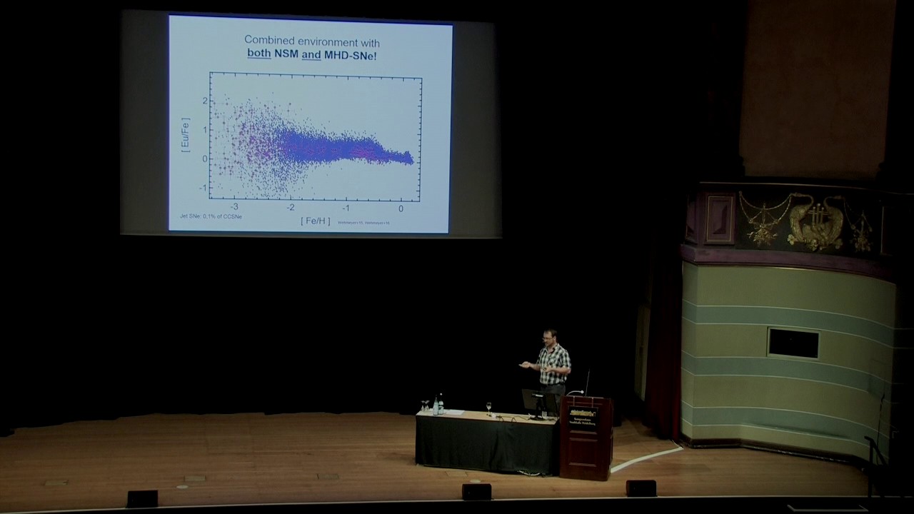 Galactic chemical evolution of the r-process elements - Benjamin Wehmeyer