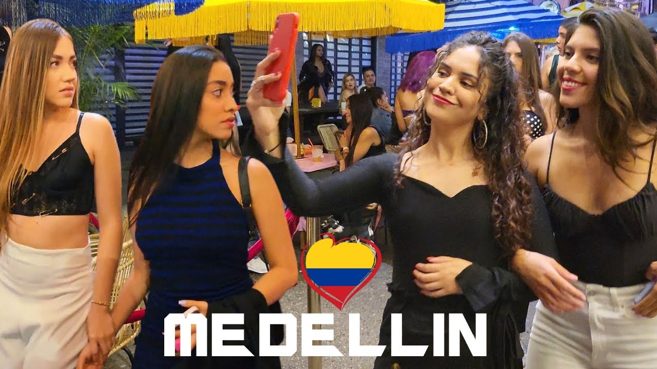 MEDELLIN 1:30 AM NIGHTLIFE TOUR AT EL POBLADO COLOMBIA 2023 🇨🇴