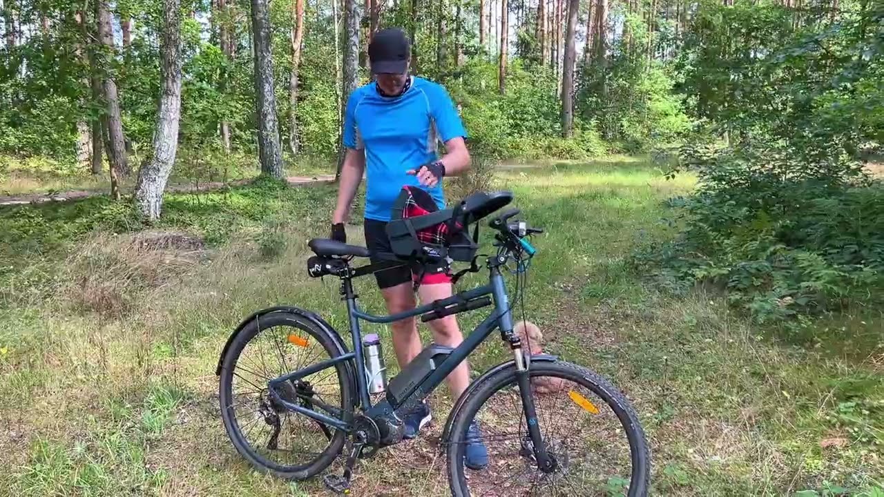 Fotelik dla psa na rower zamiast koszyka? - BuddyRider po polsku, jak to działa? PSI FOTELEK