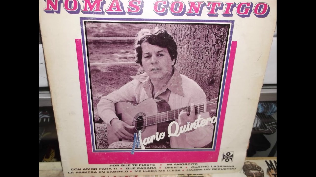 cuatro lagrimas -  mario quintero  -  audio de lp (alta calidad)