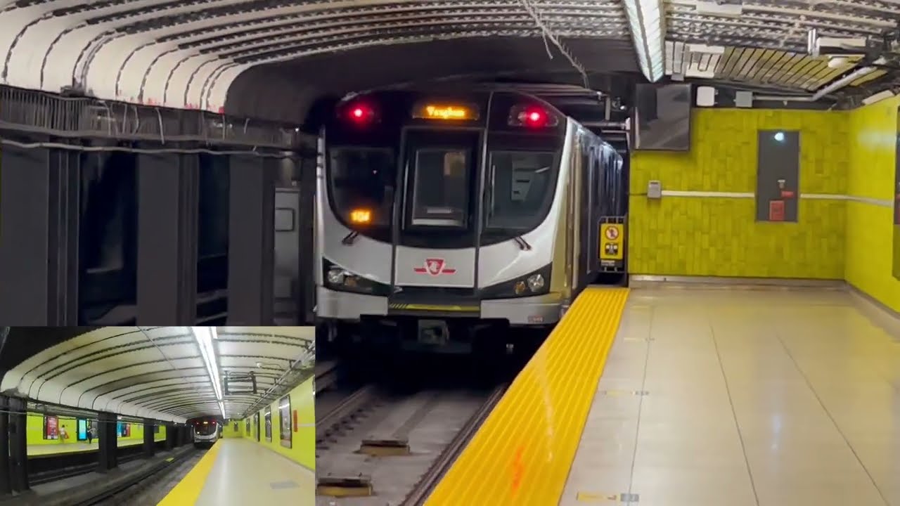TTC Subway Ride: Dufferin Mall to Eaton Centre (North side) via Bloor Yonge