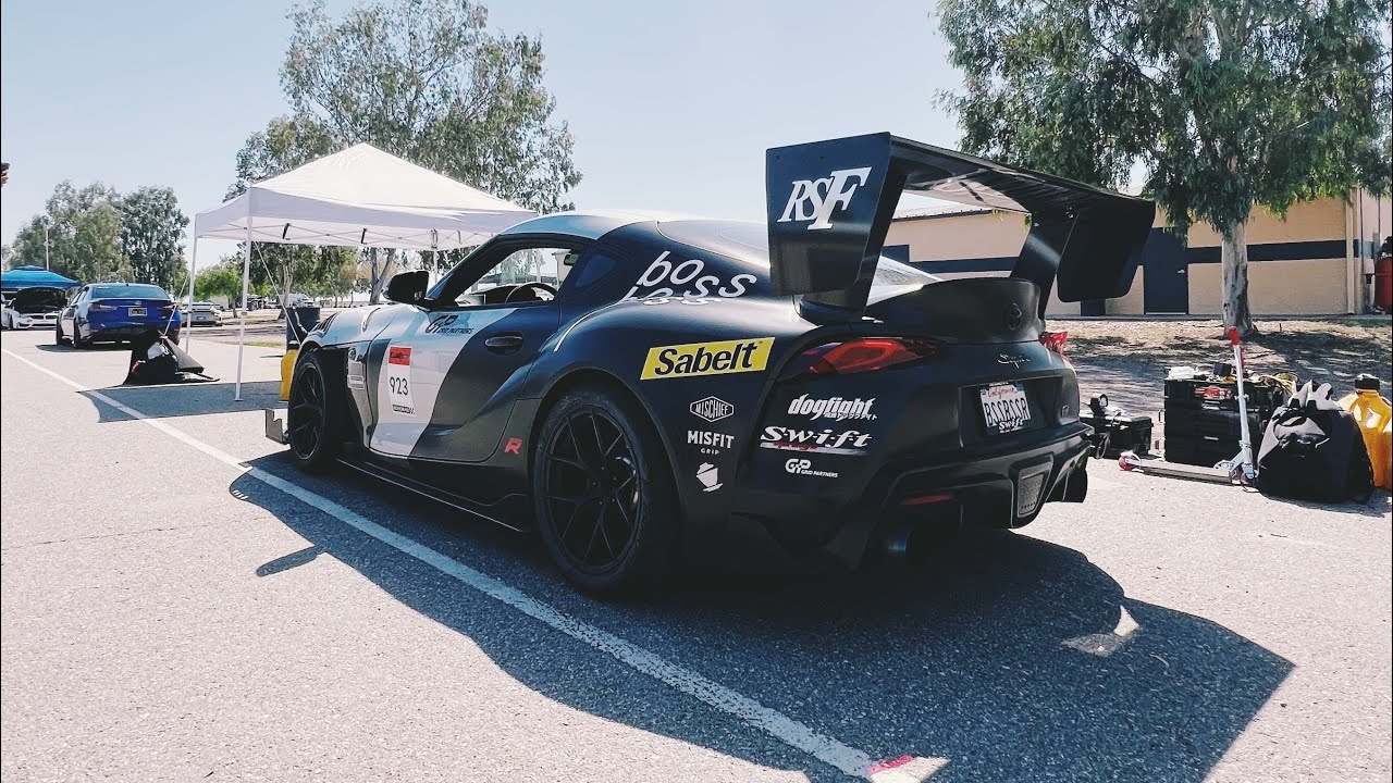 BOSS A90 Supra @ Buttonwillow 13CW - 1:52.54