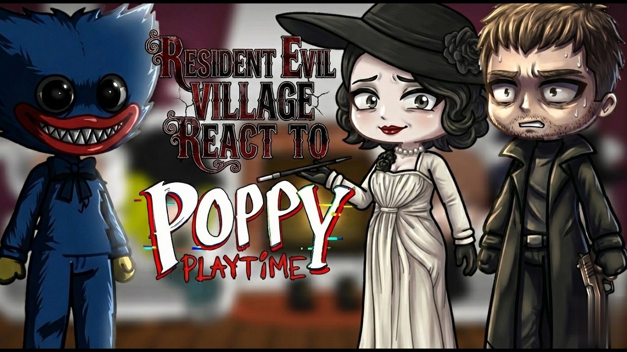 Resident Evil Village React To Poppy Playtime Chapter 5 | POPPY PLAYTIME |