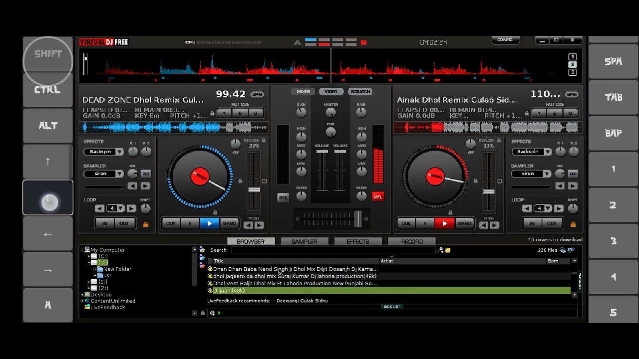 Dj kamal productionmix new mix in mobile virtual dj pro7 😎😎