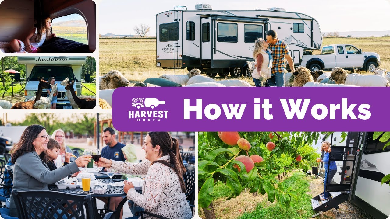 How Harvest Hosts Works | RV Camping in Style