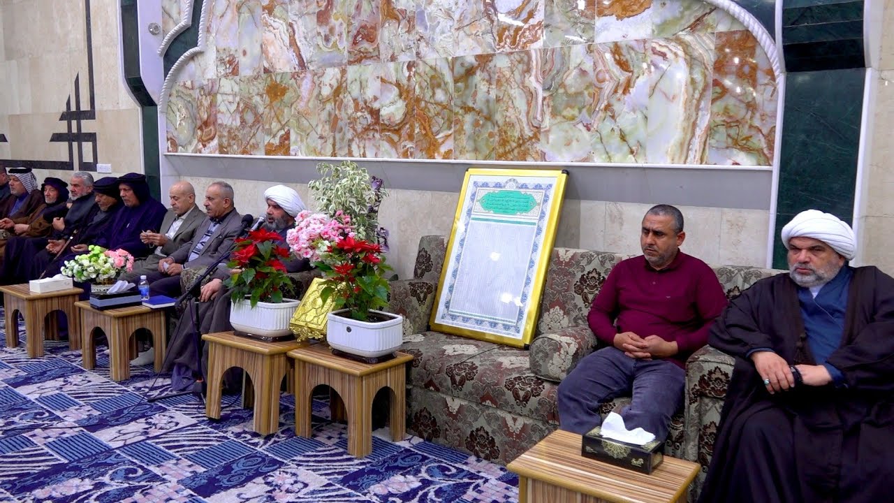 مديح و مولود ليلة ١٥شعبان ١٤٤٧ هجرية/ في حسينية الشيخ بكربلاء \ المخيم 