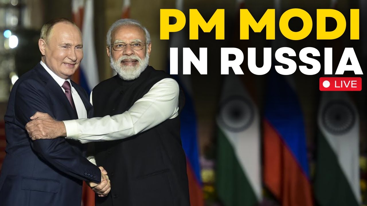PM Modi LIVE | PM Modi In Moscow LIVE | Modi-Putin Meeting LIVE | Putin LIVE | Times Now LIVE