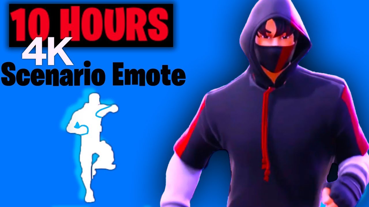 Fortnite SCENARIO EMOTE 10 hours 4K