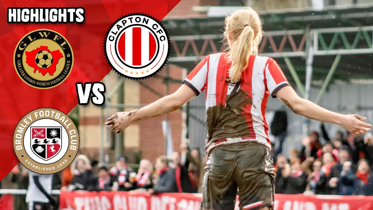 ⚽ Clapton CFC vs Bromley FC - Highlights ⚽ - 06/02/2022 - Greater London Women's Football League