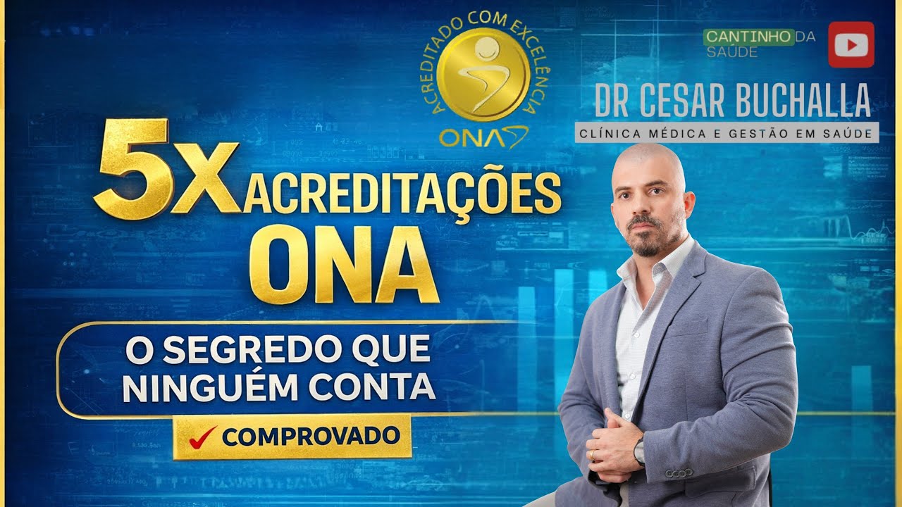 5x ACREDITAÇÕES ONA - O SEGREDO QUE NINGUÉM CONTA
