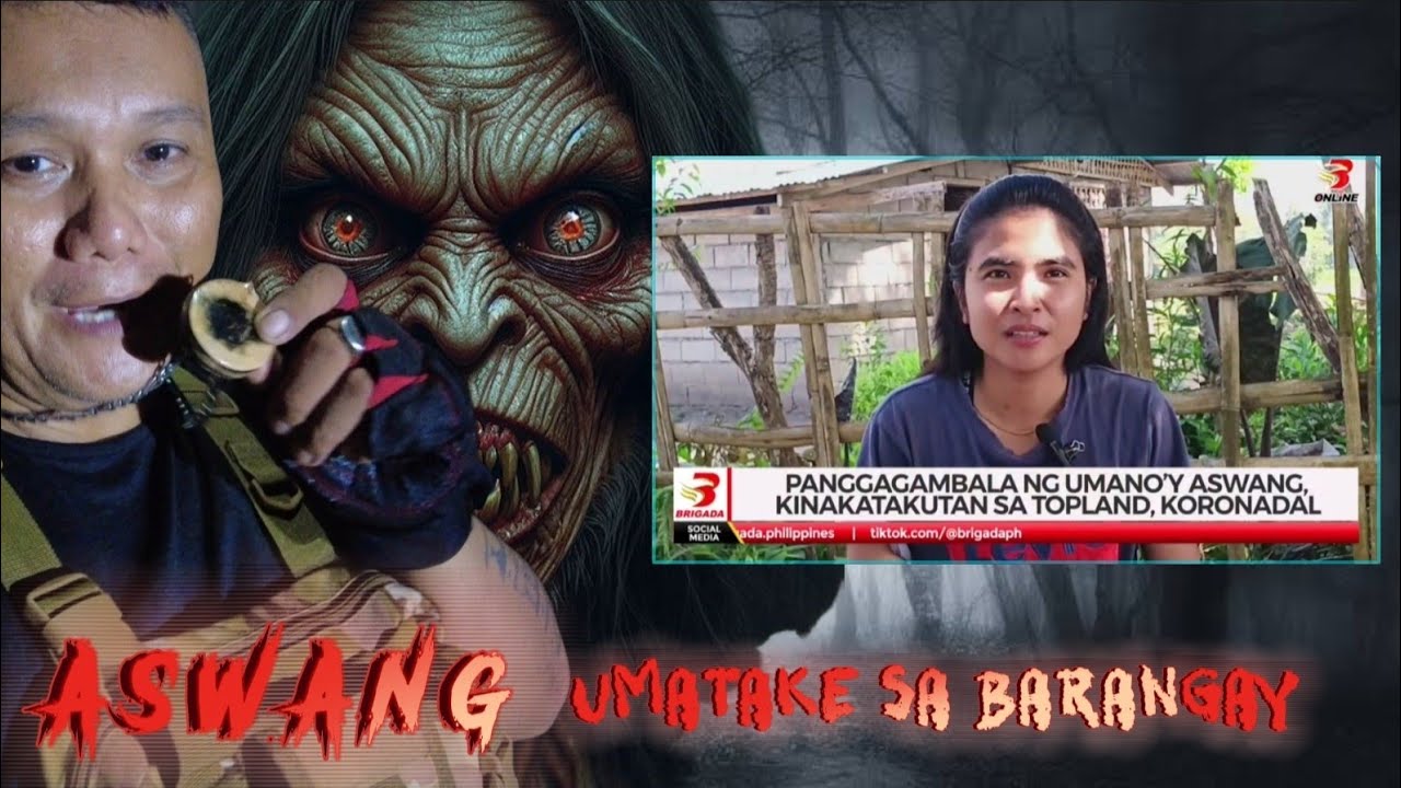 NAKAKAPANGILABOT NA ASWANG SA BARANGAY #aswang #kababalaghan
