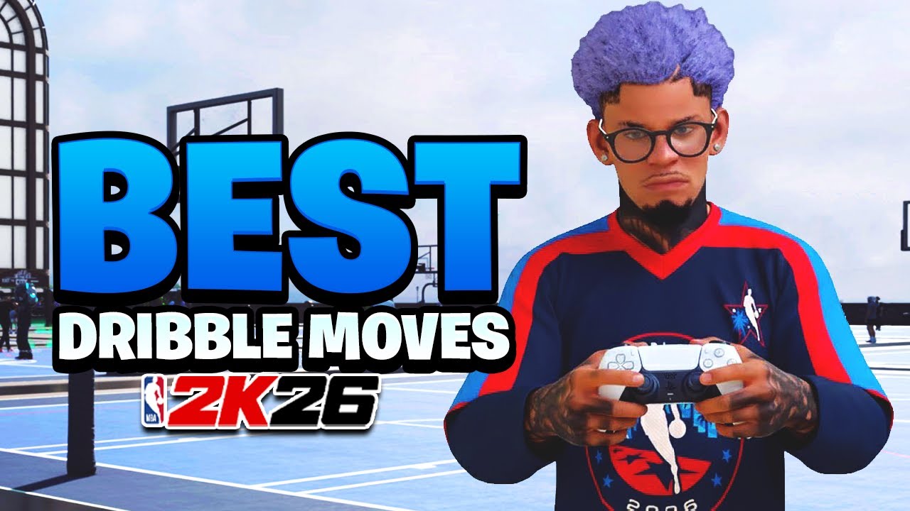 5 OF THE BEST DRIBBLE MOVES TO GET OPEN ON NBA 2K26!!