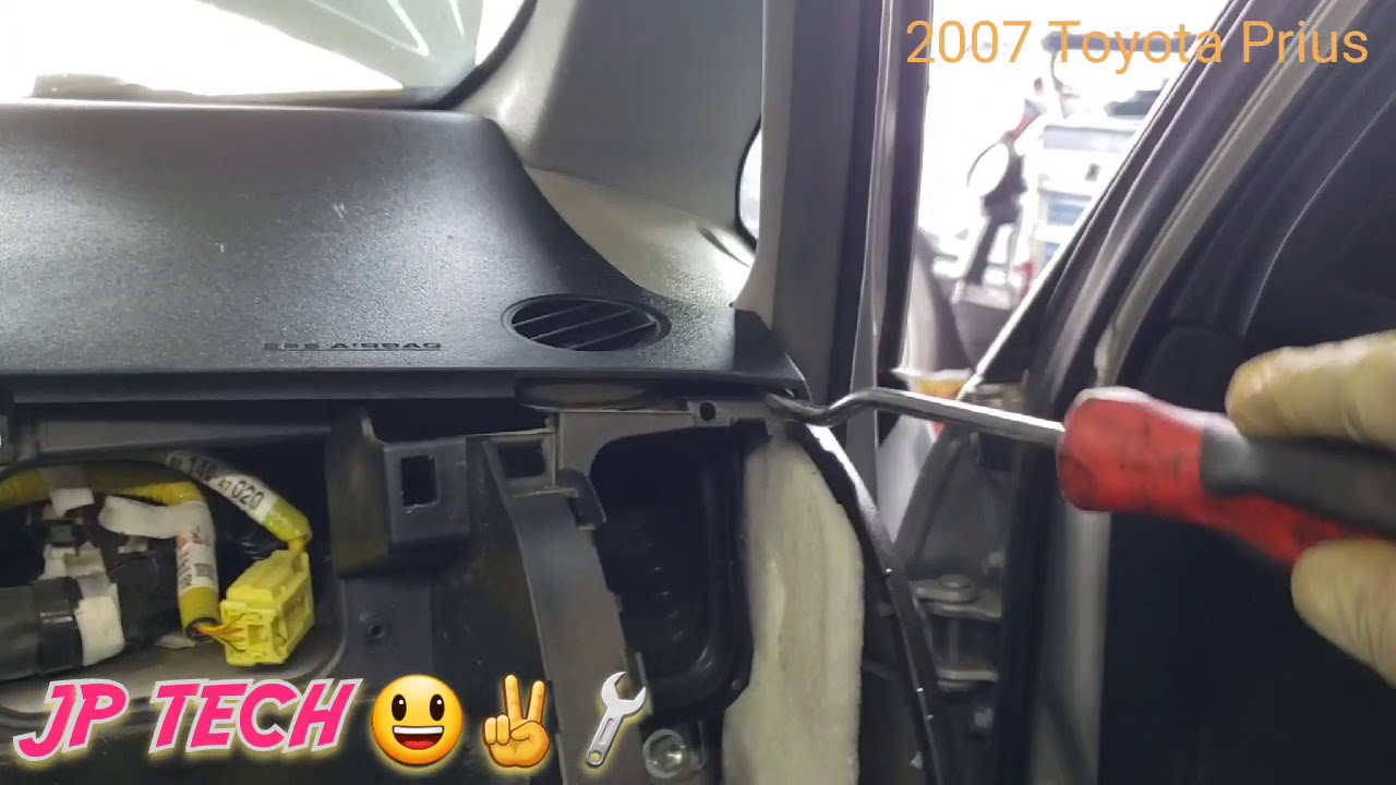 2007 Toyota Prius como cambiar el evaporador y la valvula de expancion del aire acondicionado.