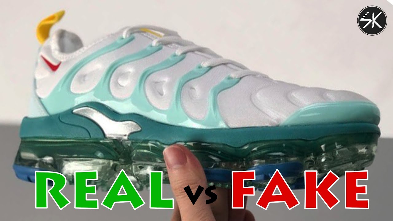 VAPORMAX PLUS Mint Foam REAL VS FAKE