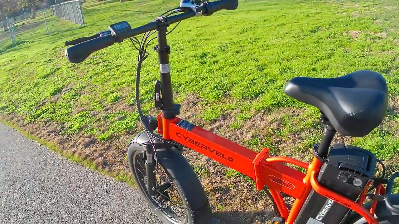Overview of the Cybervelo EK4 Folding  E Bike