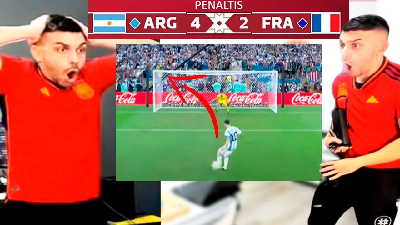 FINAL HISTORICA ARGENTINA 3-3 FRANCIA (4-2 PENALTIS) REACCIÓN DjMaRiiO