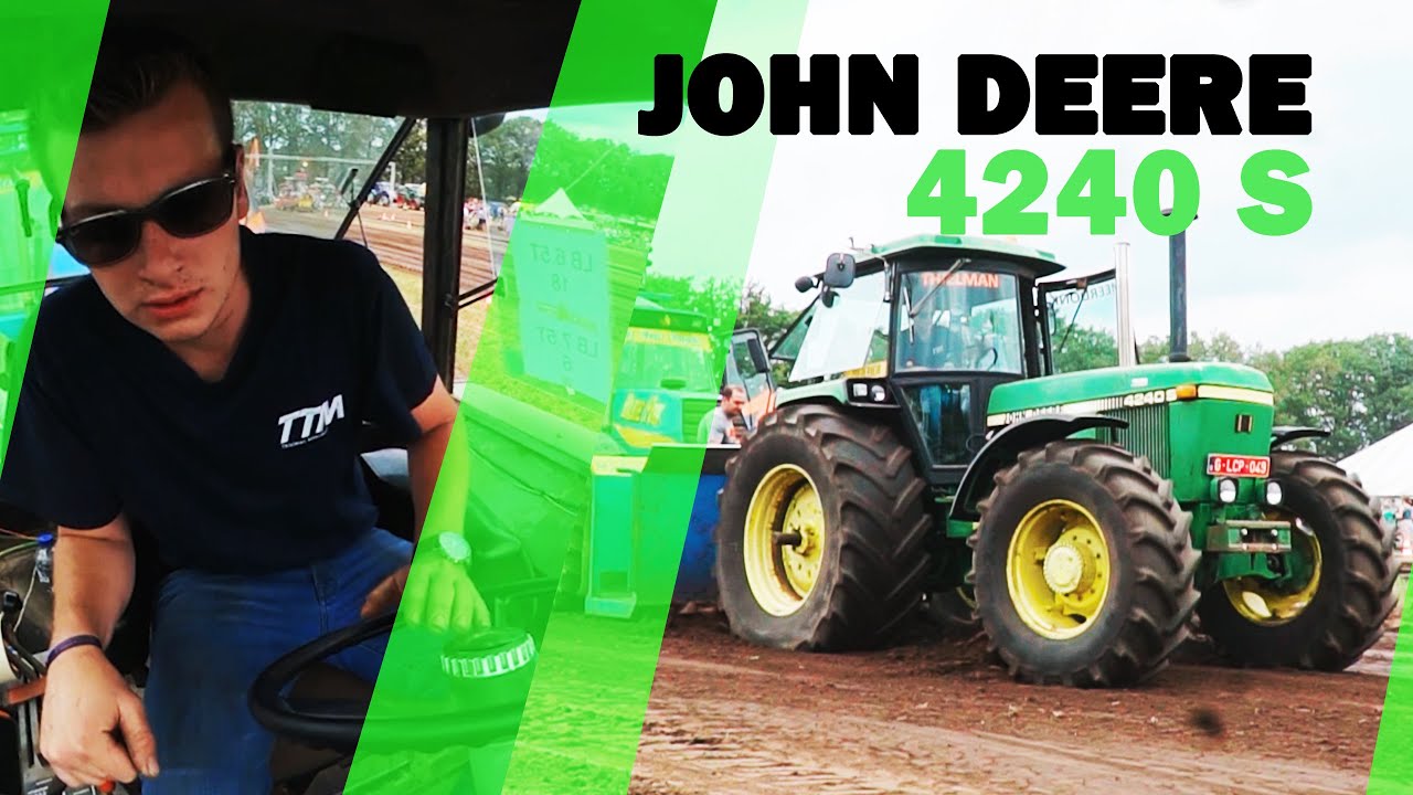 John Deere 4240 S GREEN IS MEAN